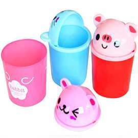 桌面时尚多色垃圾桶 提升日常美感的实用选择